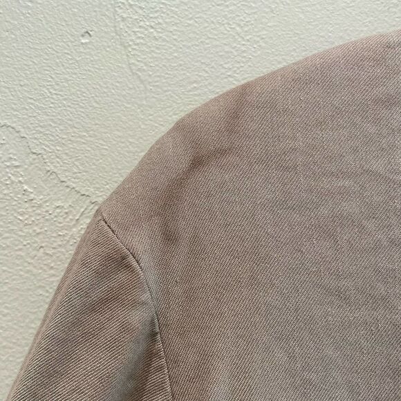 Monrow Tan/Brown Blazer Jacket - Size: Small - Picture 6 of 10